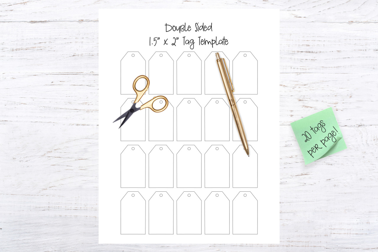 Gift Tag Template